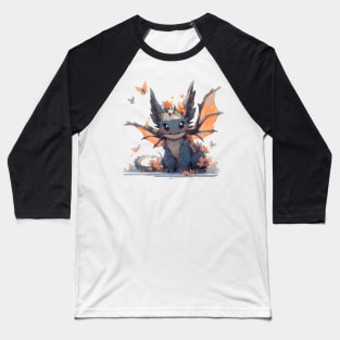 Cute dragon that loves nature! Baseball T-Shirt